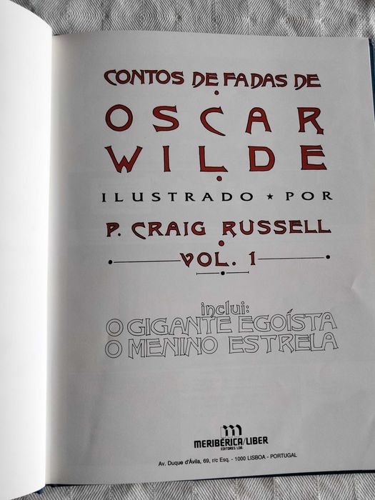 Livro Contos de fadas de Oscar Wilde, Vol.1