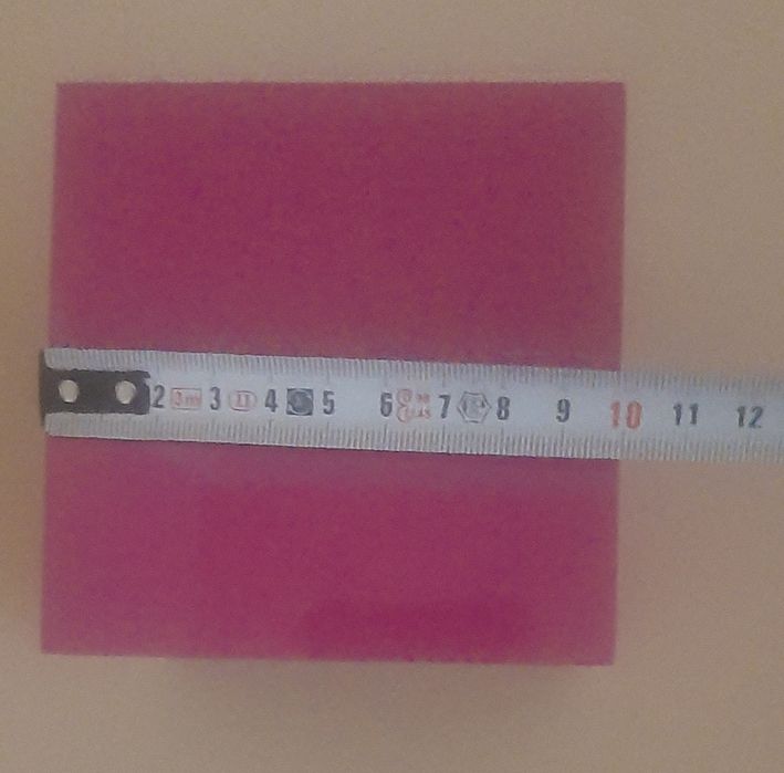 Designerski kinkiet kostka 10cm x 10cm