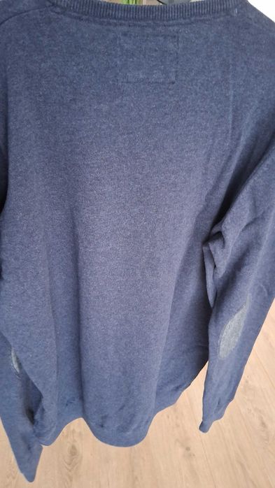Sweter męski jasny granat rozmiar XL marki HOUSE BASIC