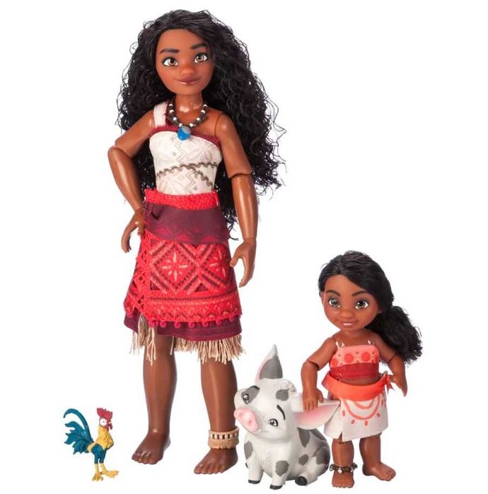 Disney Моана 2 Симеа Пуа и Хейхей Moana 2 Doll Set
