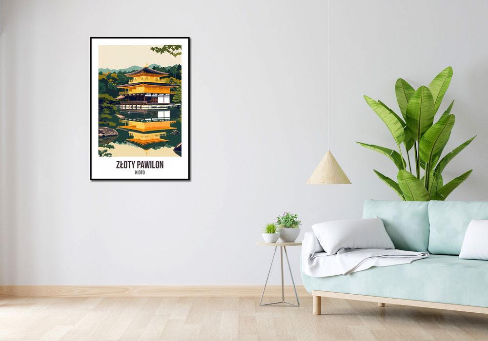 Plakat 68x98cm Złoty Pawilon