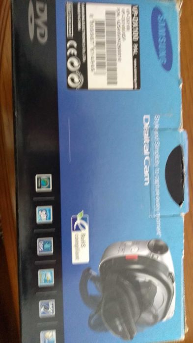 Vendo máquina filmar DVD Samsung avariada