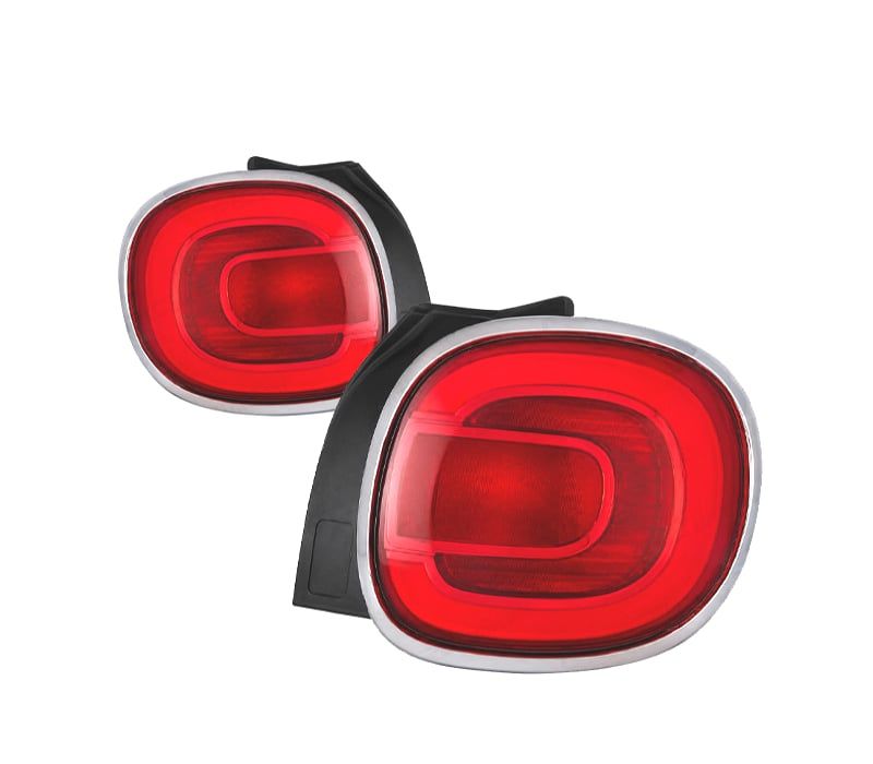 FAROLINS FIAT 500L 12- VERMELHO