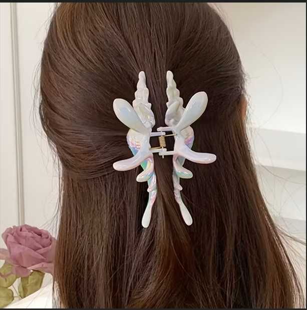 Заколка крабик ракушка новая