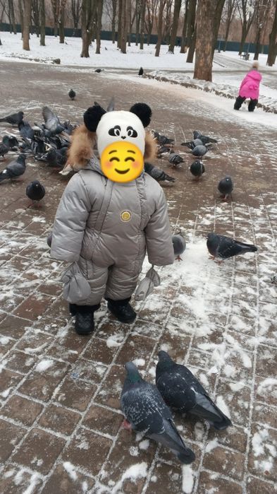 Зимовий теплий комбенізон