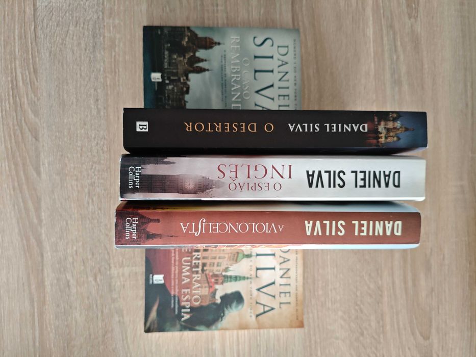 Livros..Dan Brown, Daniel Silva, Jose Rodrigues dos Santos