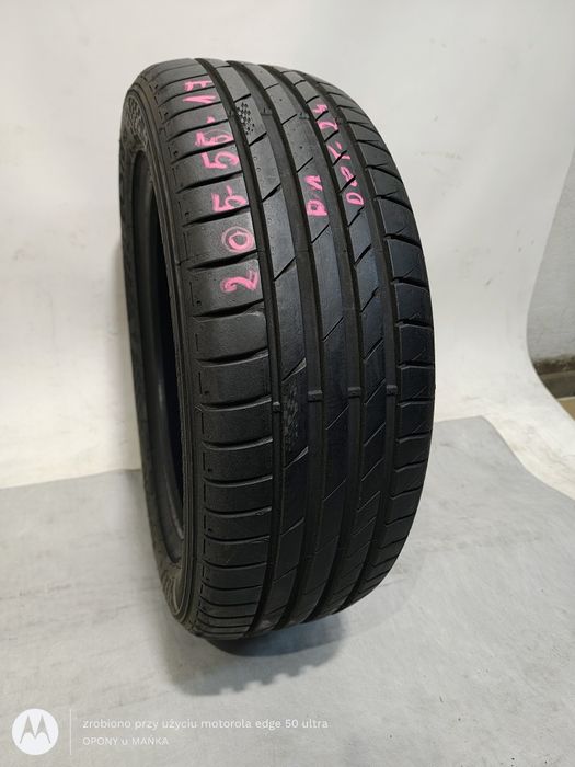 205/55/17 Kumho Ecsta PS71  Letnie Sztuka 7.3mm 3624 Uzywane