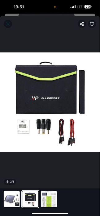 Allpowers 100 W сонячна панель