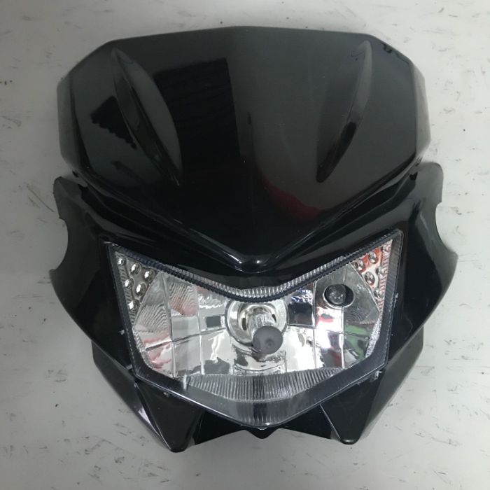 Lampa Reflektor Enduro Cross Supermoto Naked Stunt Projekt H4 !