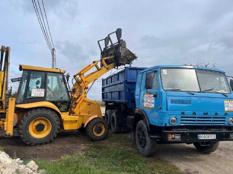 Послуги екскаватора-навантажувача JCB 3CX, КамАЗ, ЗІЛ !!!