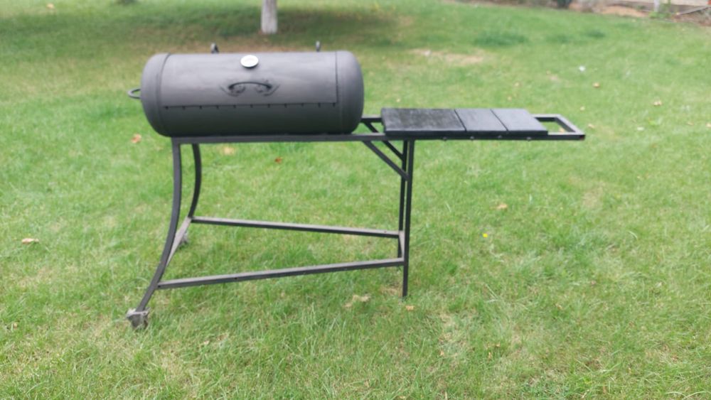 Мангал на колесах