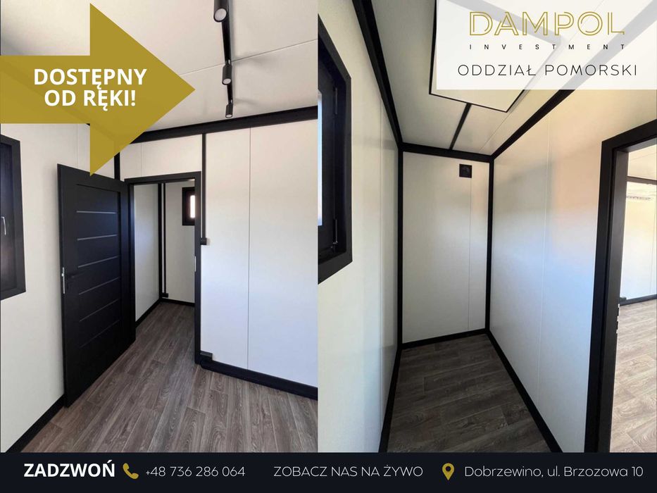 Nowoczesny Domek całoroczny 7X3/21 m²/biuro/sklep/mobilny/letniskowy - View 3