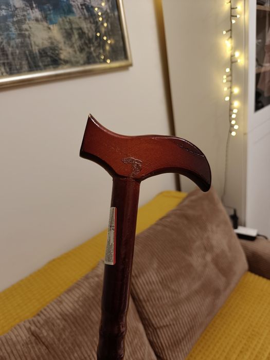 Laska 88 cm drewniana
