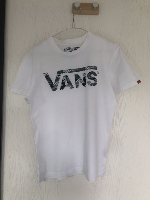 Biała koszulka vans damska