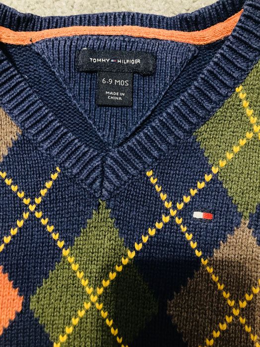 Kamizelka, bezrękawnik Tommy Hilfiger 6-9 m-cy
