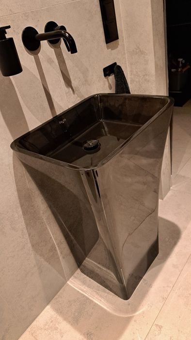 Umywalka wolnostojąca BESCO ASSOS BLACK