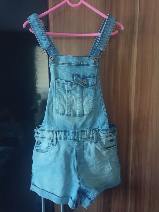 Ogrodniczki dla dziewczynki r. 140