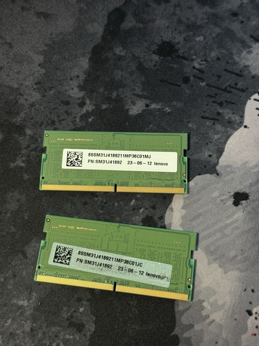 Оперативна памʼять Samsung SODIMM DDR5 16 gb