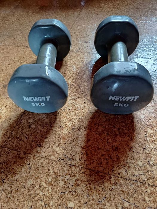Par de Halteres 5kg 2ºmão
