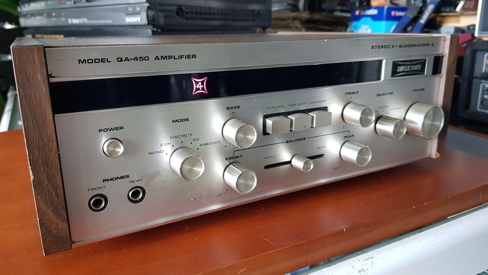 Superscope Amplificador Integrado quadrifonico