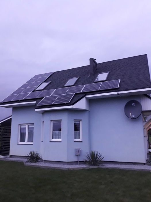 Instalacja fotowoltaiczna 10 kWp na dachu skośnym