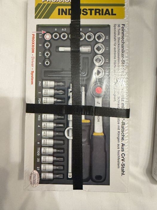 Klucze z  treszczotką nasadki PROXXSON  NOWE