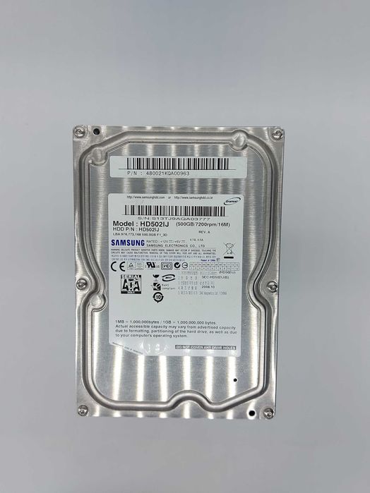 Disco Rígido SAMSUNG HD502IJ 500GB 7200 RPM SATA HDD