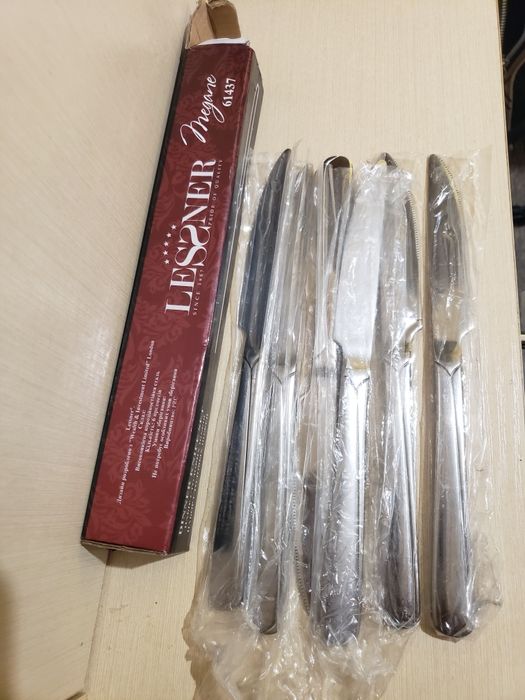 Ножи дессертные 6шт Lessner