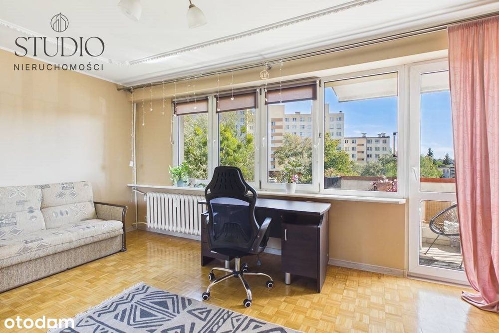 48 m² M3-2 oddzielne pokoje,balkon,piwnica