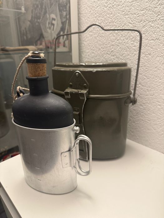 Marmita e bebedouro exército suíço