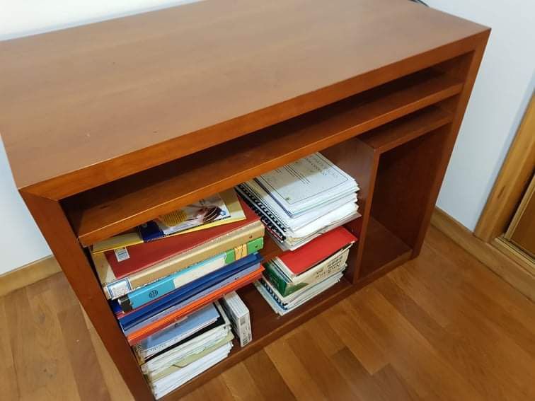 Móvel para TV / Box / Consola de jogo / PC em madeira maciça