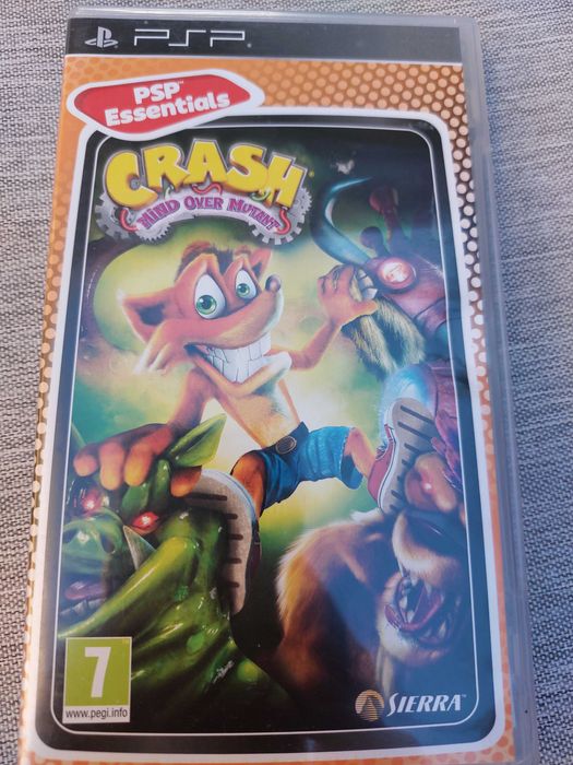 Jogo PSP Crash Mind over Mutant