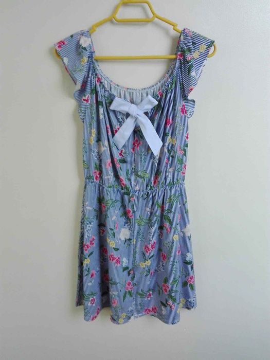 Vestido flores Springfield - Tam. L