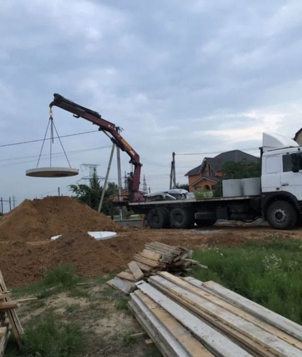Септик під ключ | Копка та підключення каналізації М400, 5,7.5,20 м3