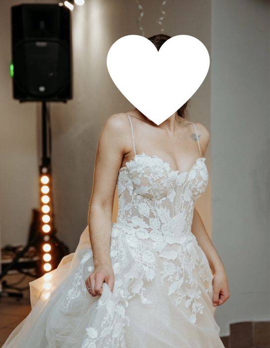 Suknia ślubna CARRIE MELROSE BRIDAL rozmiar xs/s