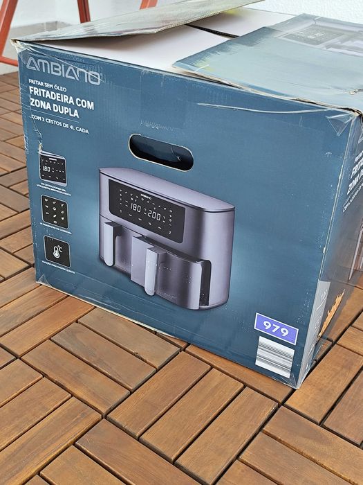 Air fryer 2 cestos Ambiano