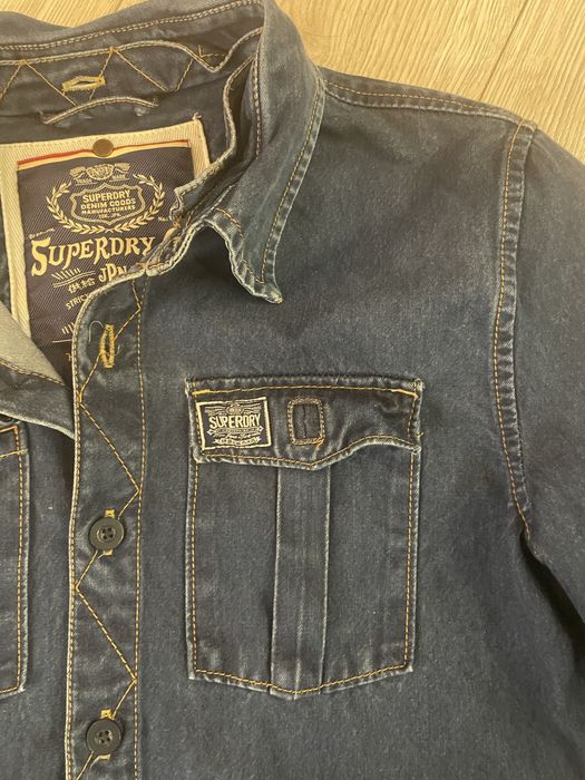 Koszula jeans chlopiec Superdry