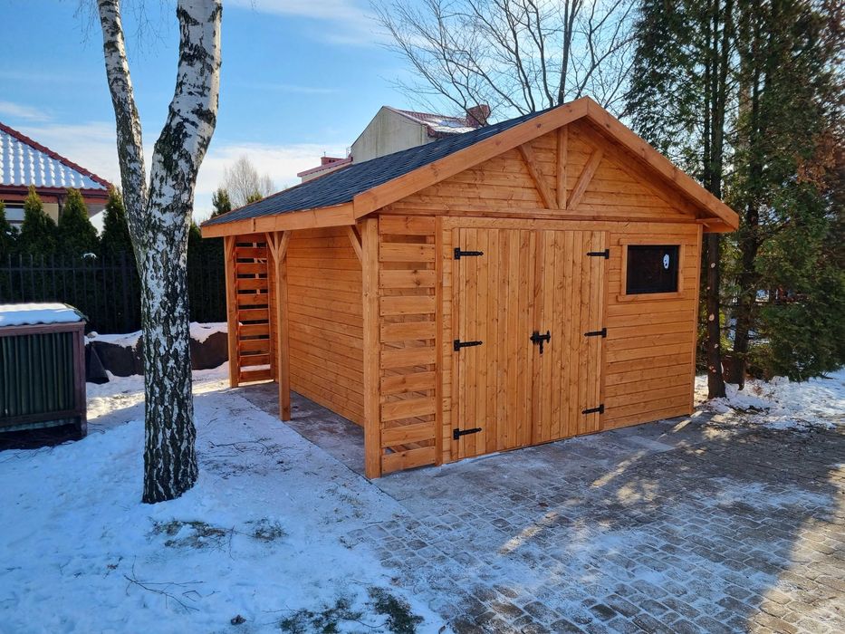 Domek narzędeziowy 4x4 Altana ogrodowa Drewutnia PRODUCENT