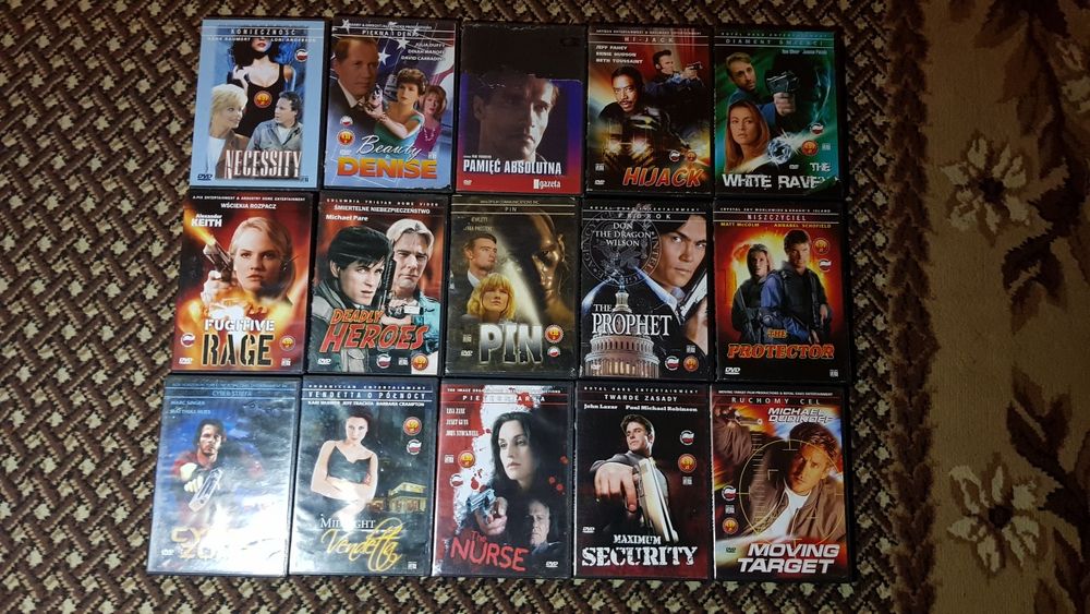 Stare dobre filmy na Płytach DVD 15szt.