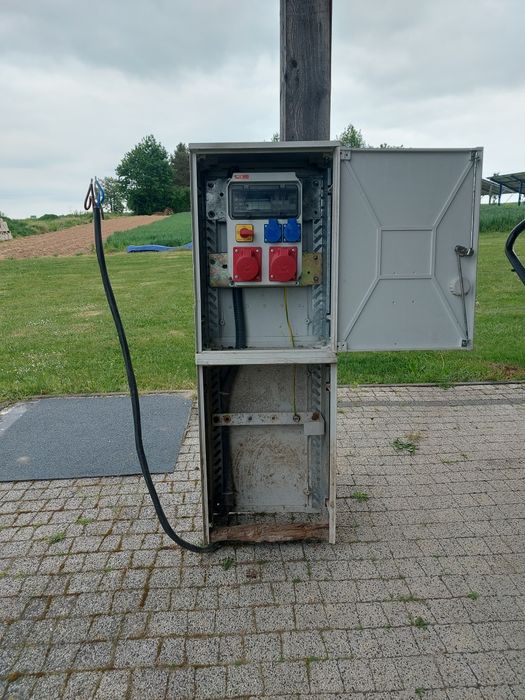 Rozdzielnica budowlana, Szafka budowlana, Rbetka, prąd budowlany