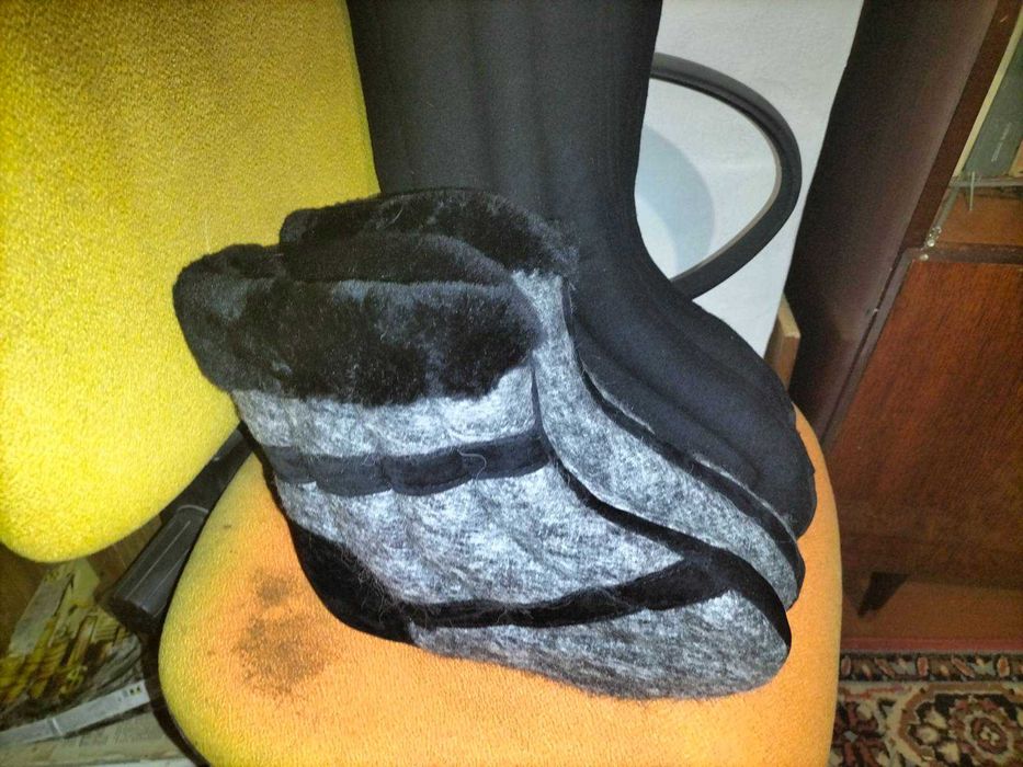 Валянки з хутром