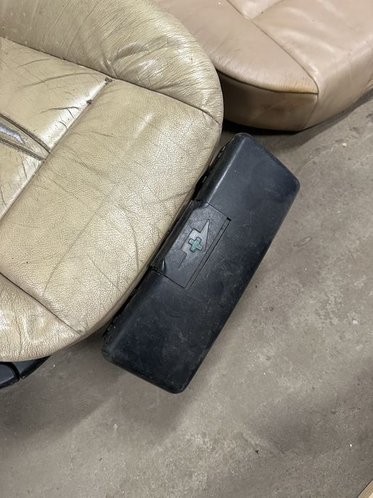 Fotele bananowa skóra bmw e39