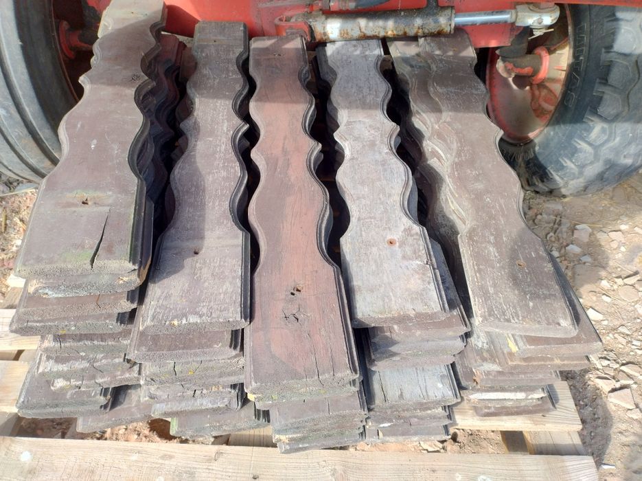 Sztachety drewniane rzeźbione