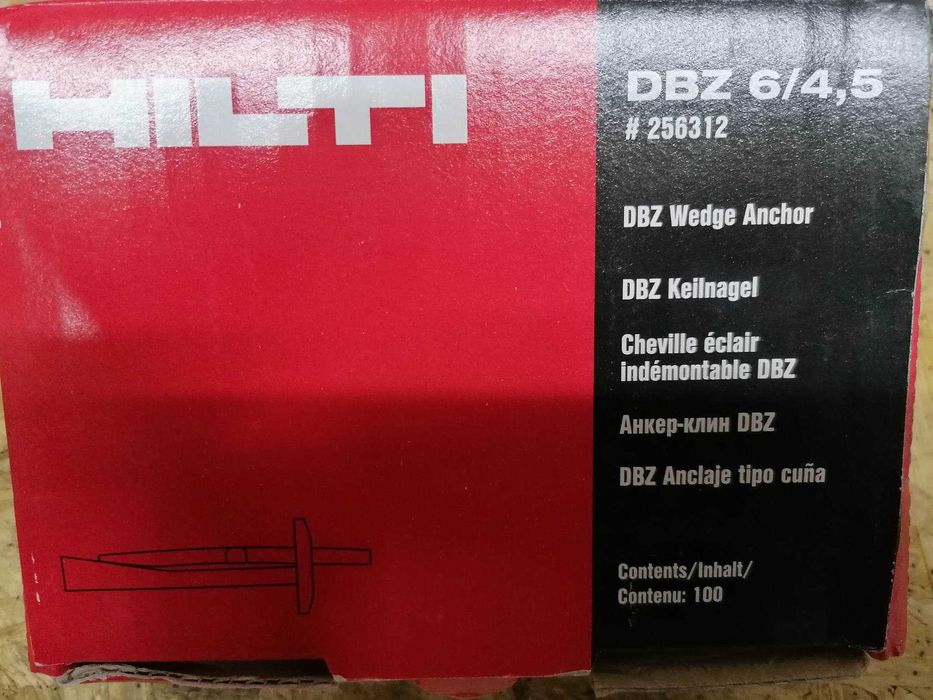 HILTI Gwóźdź klinowy DBZ 6/4.5