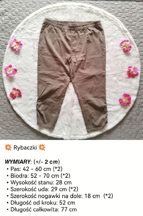 Rybaczki damskie beżowe