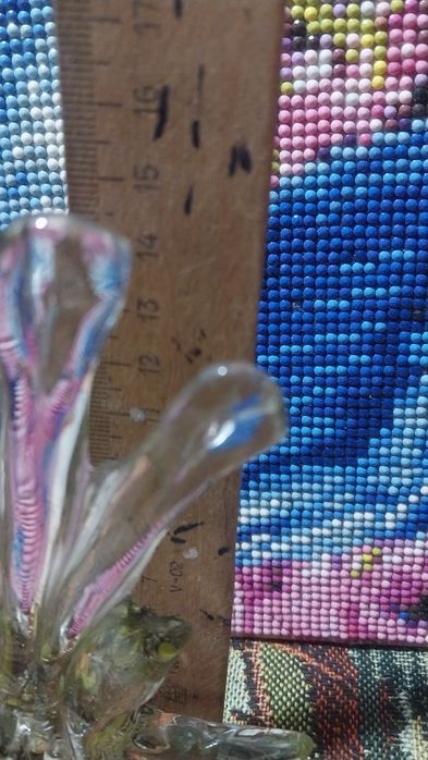 Стеклянная рыба статуэтка