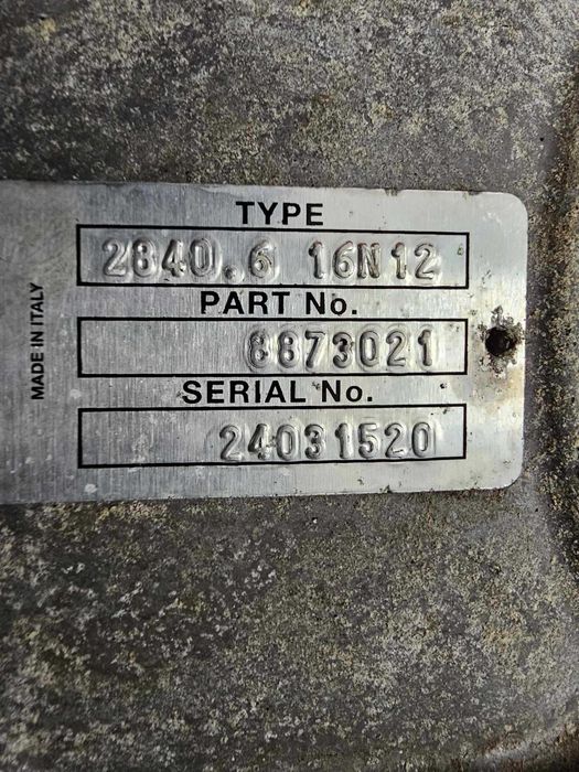 Caixa de velocidades IVECO DAILY 35-S17 3.0D, ref 2840.6 16N12 Mafamude ...