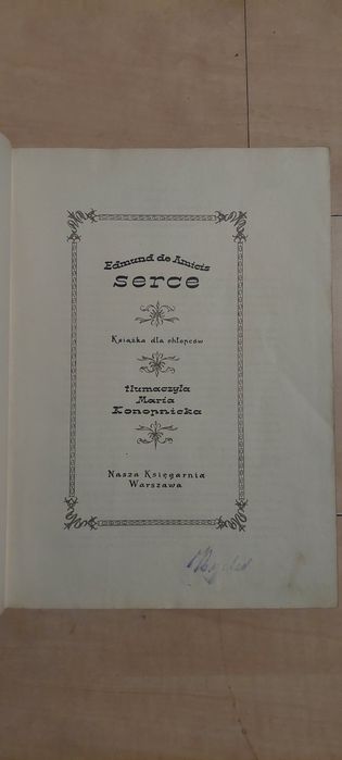 Serce - Edmund de Amicis