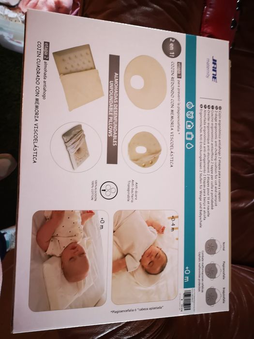 Almofada ergonómica anti-afogamento