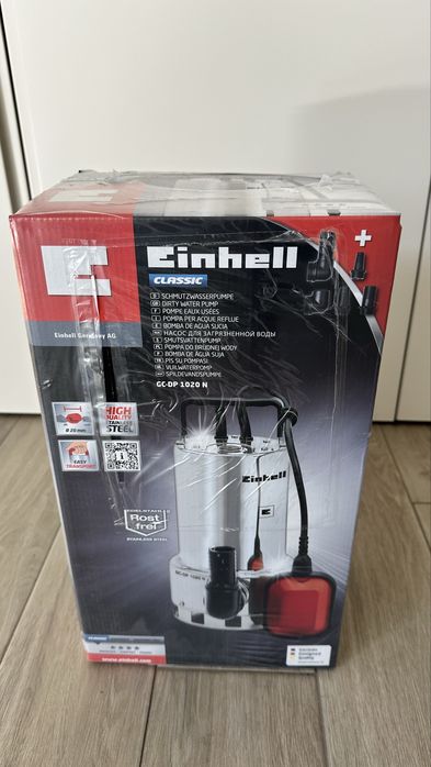 Bomba Submersível Águas Residuais Einhell GC-DP 1020 N